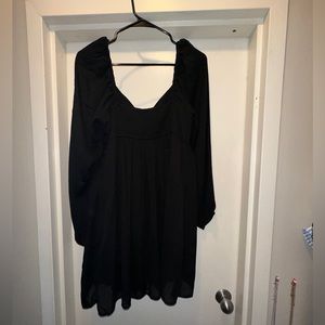 NWT - Black Abercrombie Babydoll dress